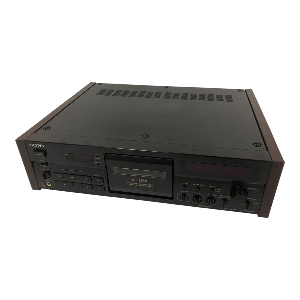 SONY K333ESA カセットデッキ ジャンク SONY TC-K333ESA カセットデッキ ソニー オーディオ 音響 中古