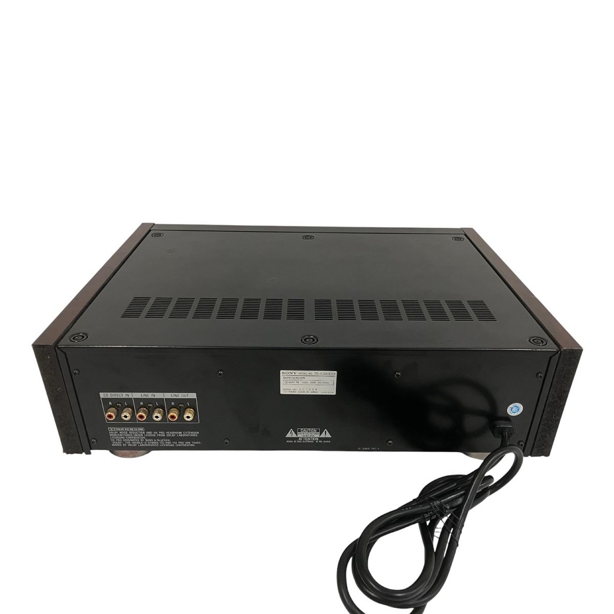 SONY TC-K333ESA カセットデッキ ソニー オーディオ 音響 中古