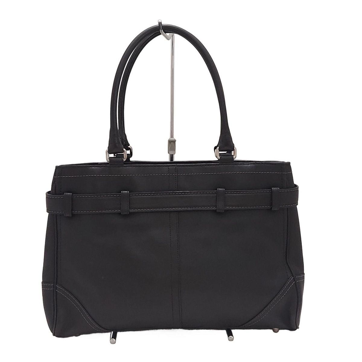 COACH(コーチ) ショルダーバッグ レザーキャリーオール 8A71 黒 レザー