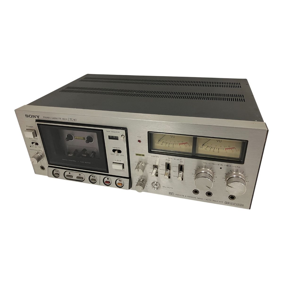 SONY TC-K7 ステレオカセットデッキ ソニー 音響 オーディオ ジャンク