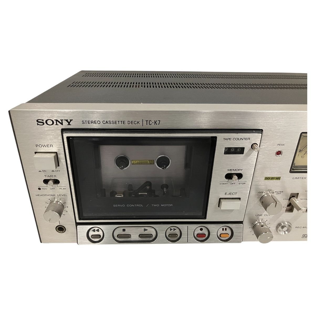 SONY TC-K7 ステレオカセットデッキ ソニー 音響 オーディオ ジャンク