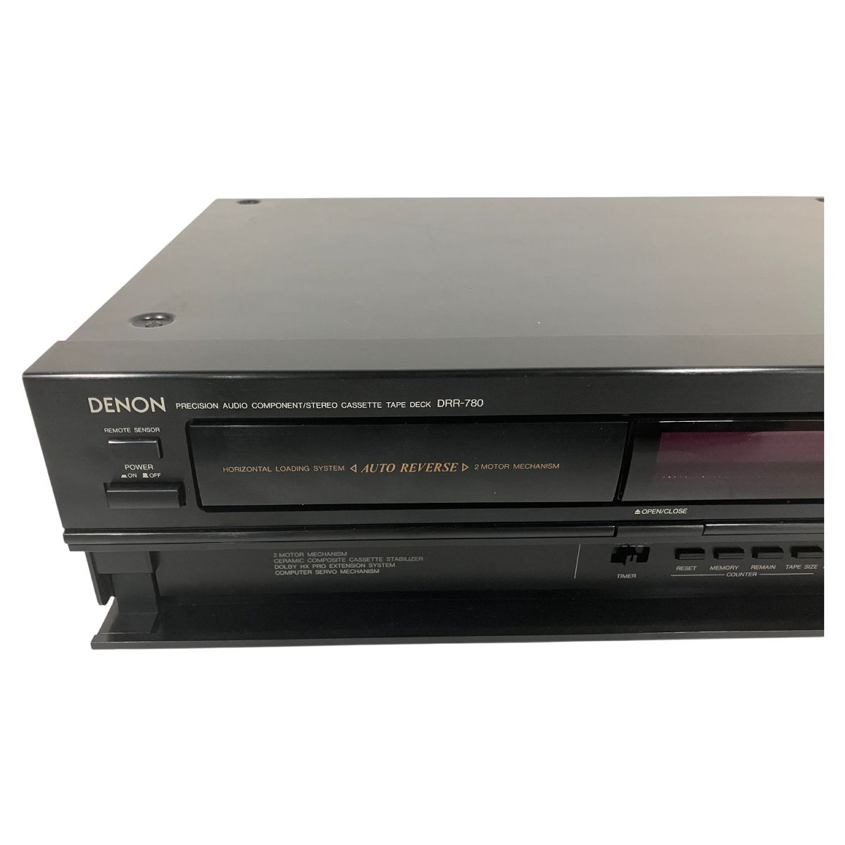 DENON DRR-780 カセットデッキ オーディオ 音響 デノン ジャンク