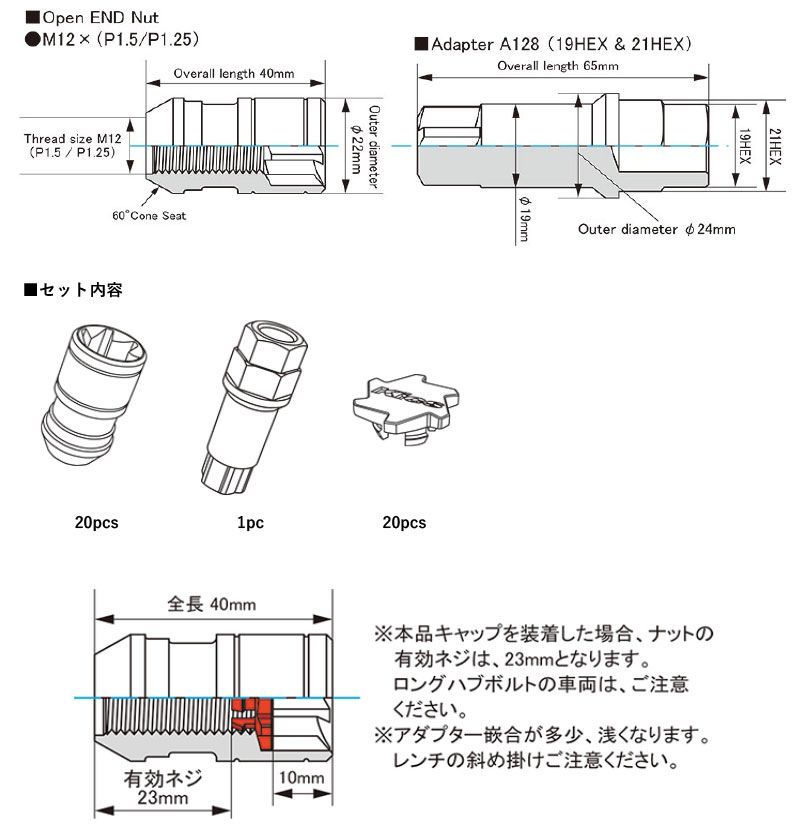  KYO EI キックス モノリス T 1 06 樹脂キャップ付 M 12 P 25 ネオクロ ホイールナット タイヤ ホイール