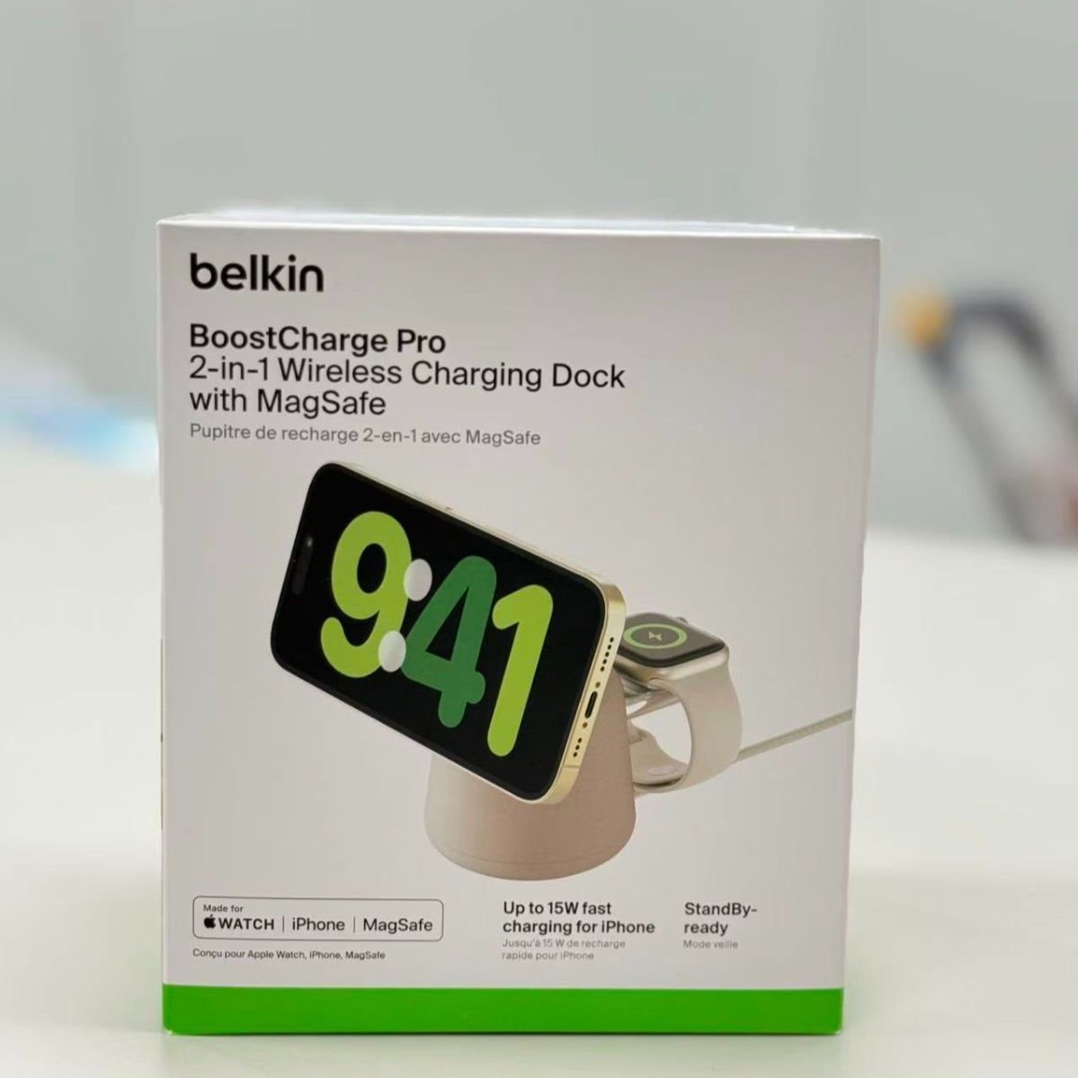 Belkin PRO 2 in 1 Wireless Charging Dock