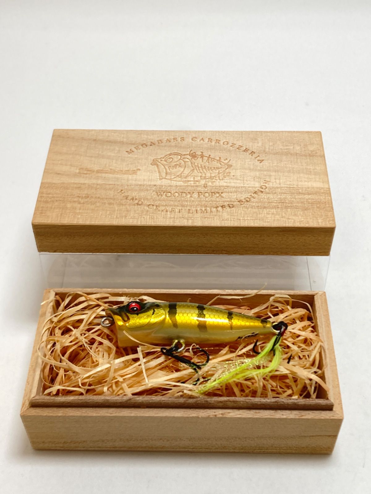 ☆ Megabass メガバス WOODY POPX CHART PEACOCK BASS ルアー - メルカリ