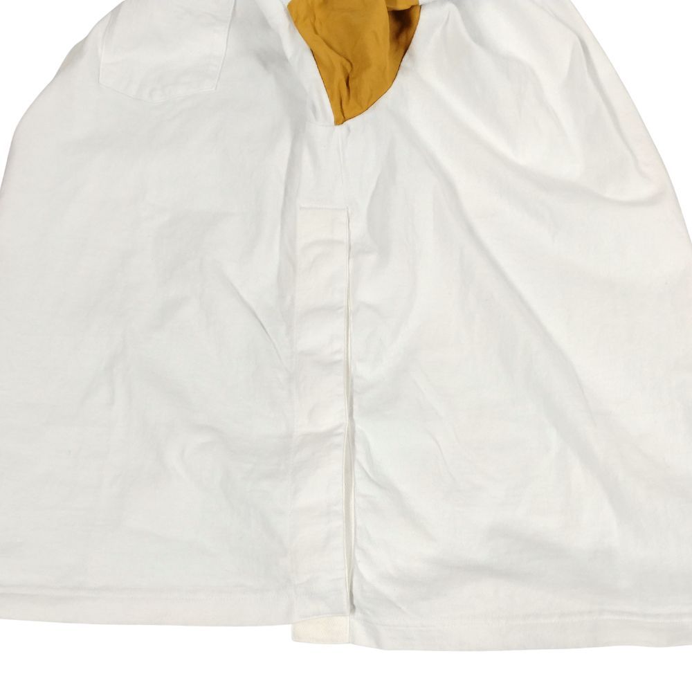 SACAI サカイ 品番 22-02794M 袖切替し 半袖Tシャツ ホワイト系