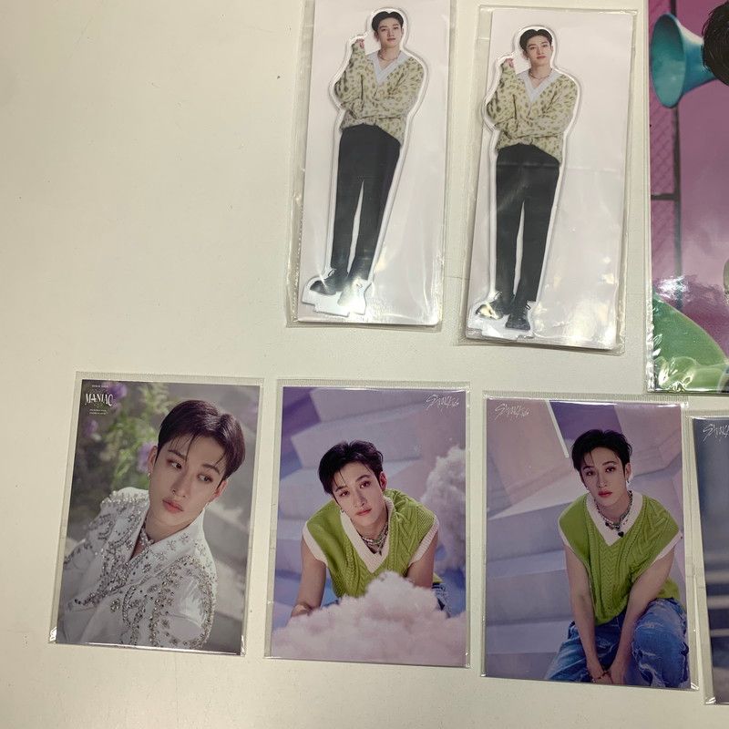 中古美品】 Stray Kids バンチャン グッズ 大量まとめ トレカ アクスタ 中古美品】 Stray Kids バンチャン グッズ 大量まとめ トレカ アクスタ