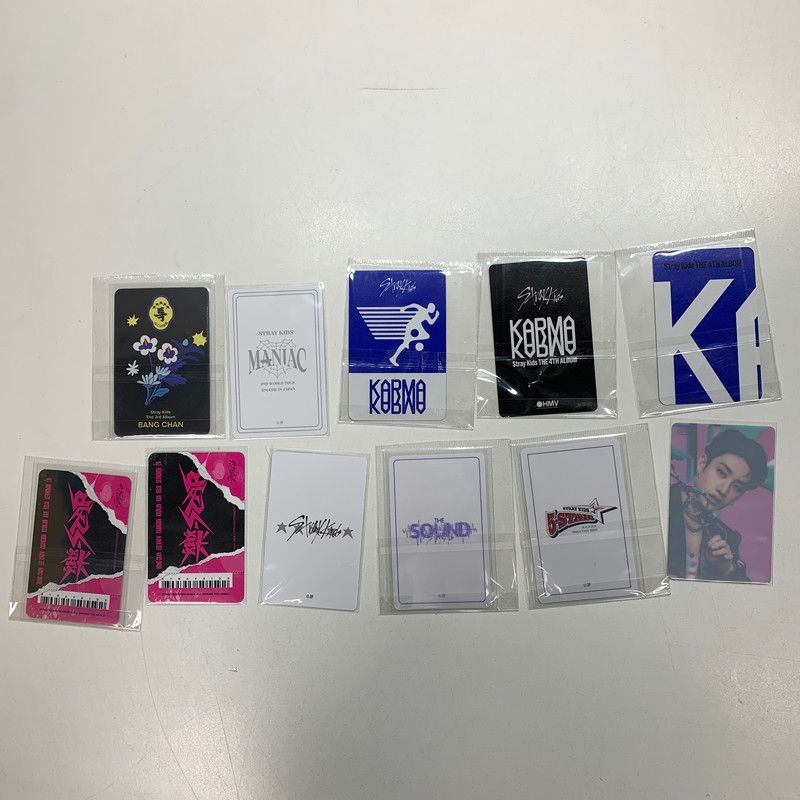 中古美品】 Stray Kids バンチャン グッズ 大量まとめ トレカ アクスタ