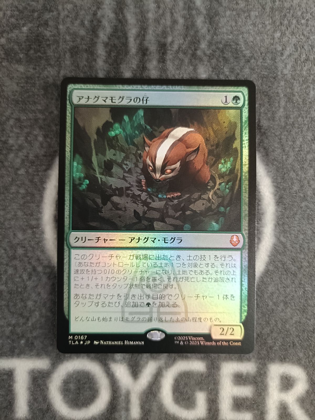 MTG アナグマモグラの仔 FOIL版 1枚 - メルカリ
