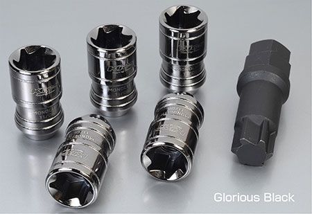 KYO EI キックス モノリス T 1 06 樹脂キャップ付 M 12 P 5 グロリアスブラック