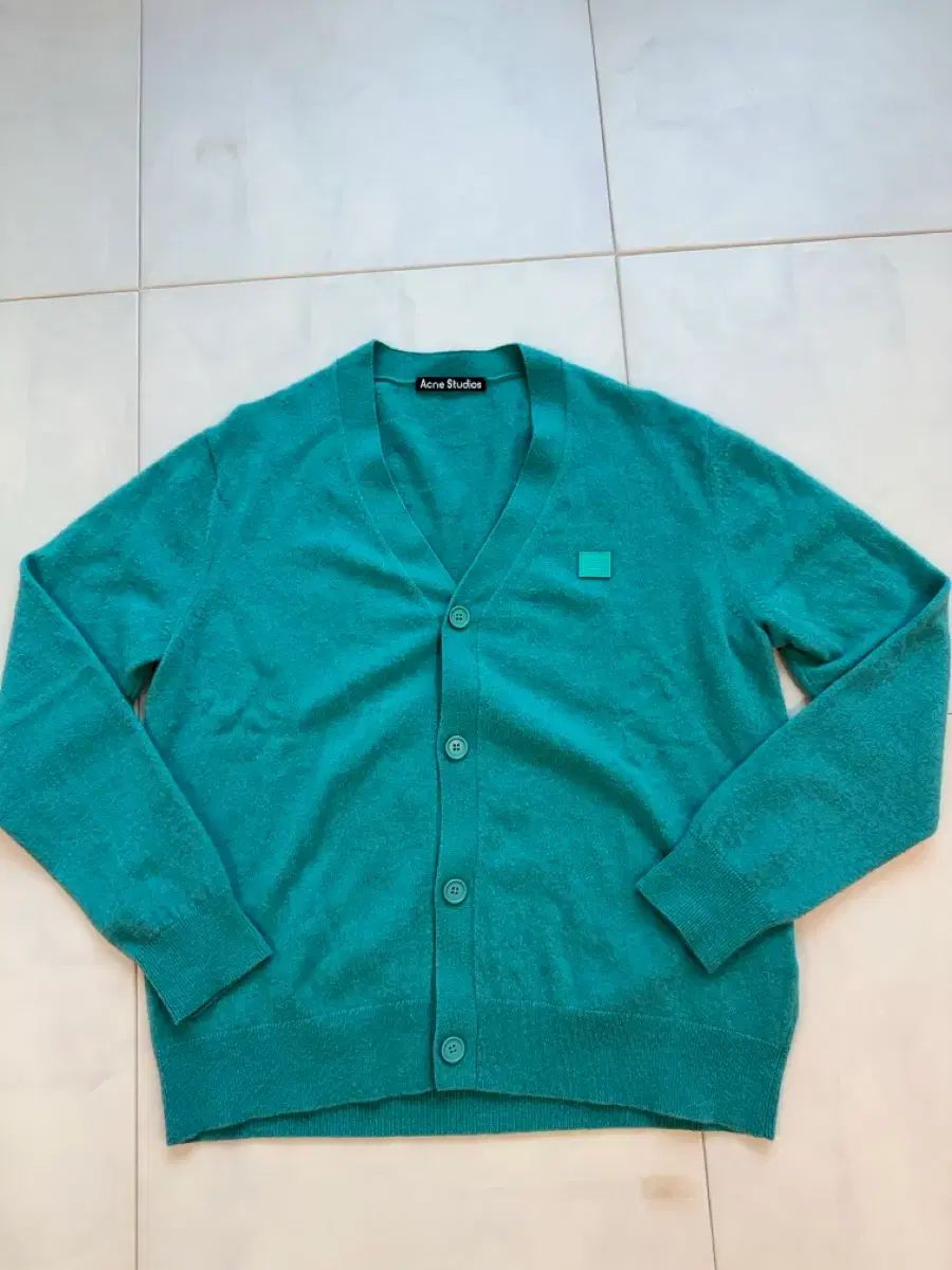 Acne Studios アクネストゥディオズ 100ウール Vネック ニット カーディガン L 100 105