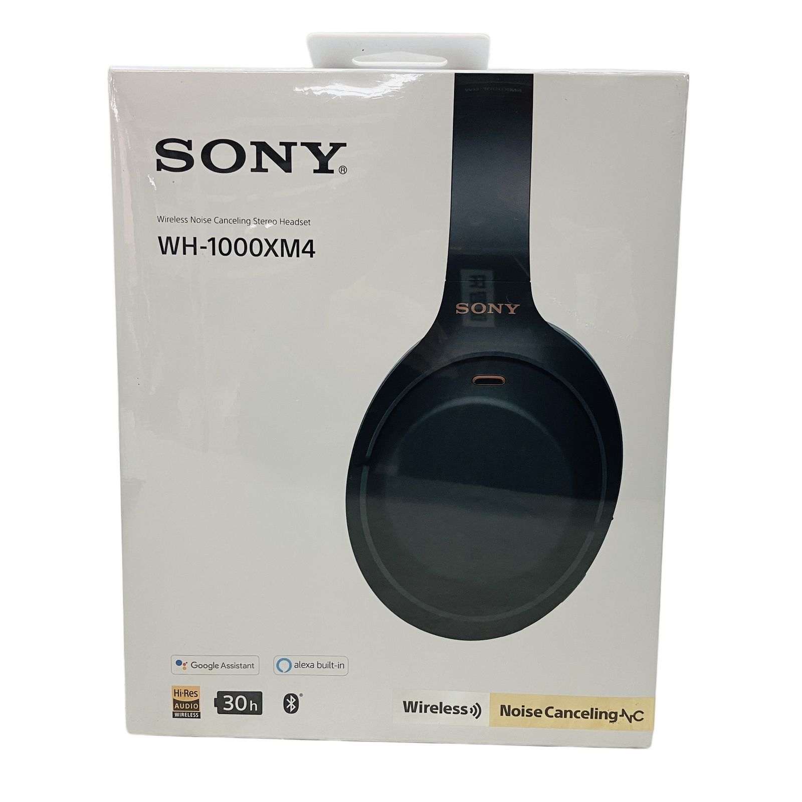 SONY WH 1000 XM 4 ワイヤレスノイズキャンセリングステレオヘッドセット ヘッドフォン 家電 PC ブラック ソニー