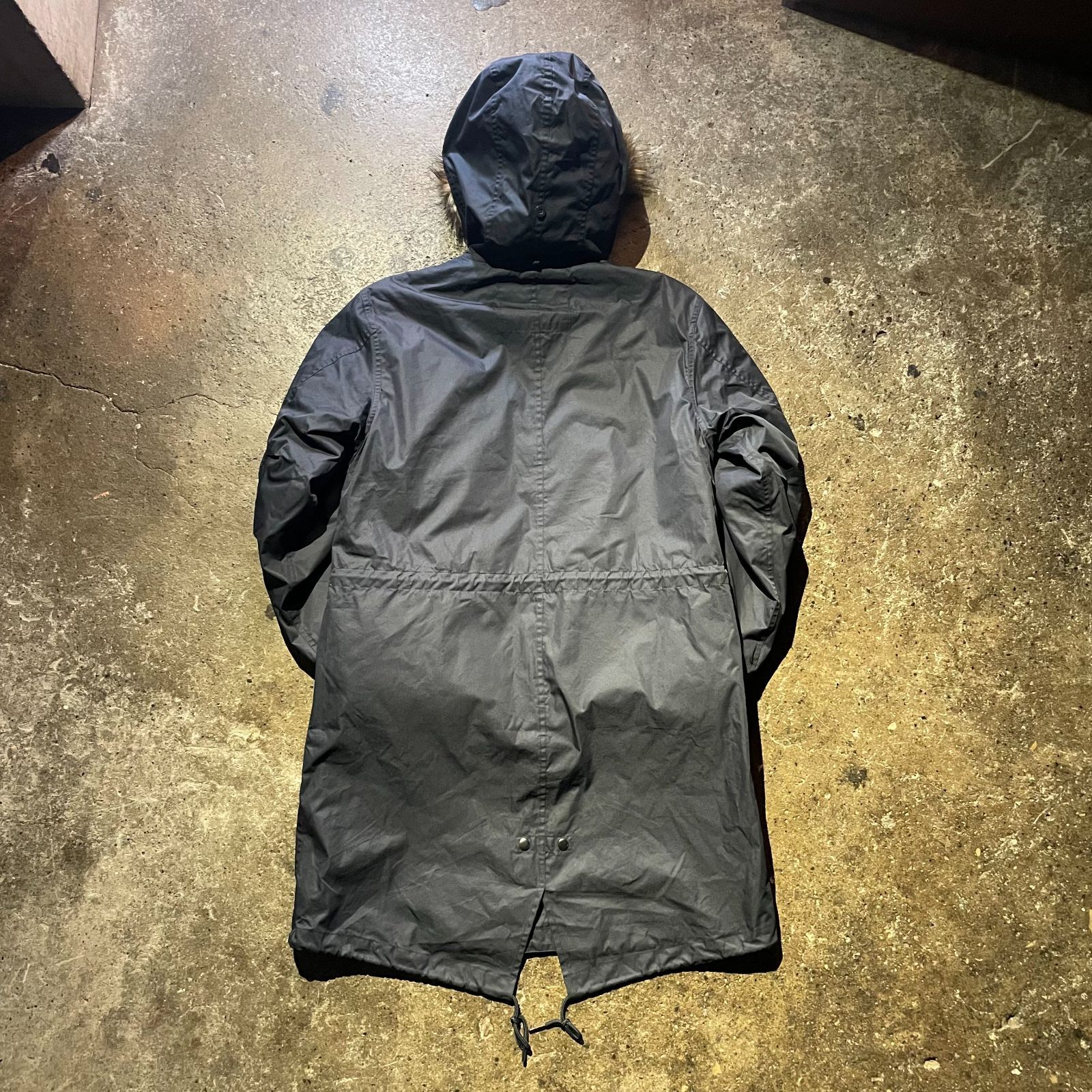 FRED PERRY フレッドペリー ライナー付きモッズコート ファーフード8