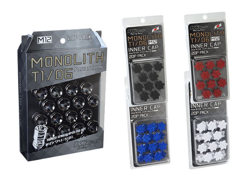 KYO EI キックス モノリス T 1 06 樹脂キャップ付 M 12 P 25 グロリアスブラック