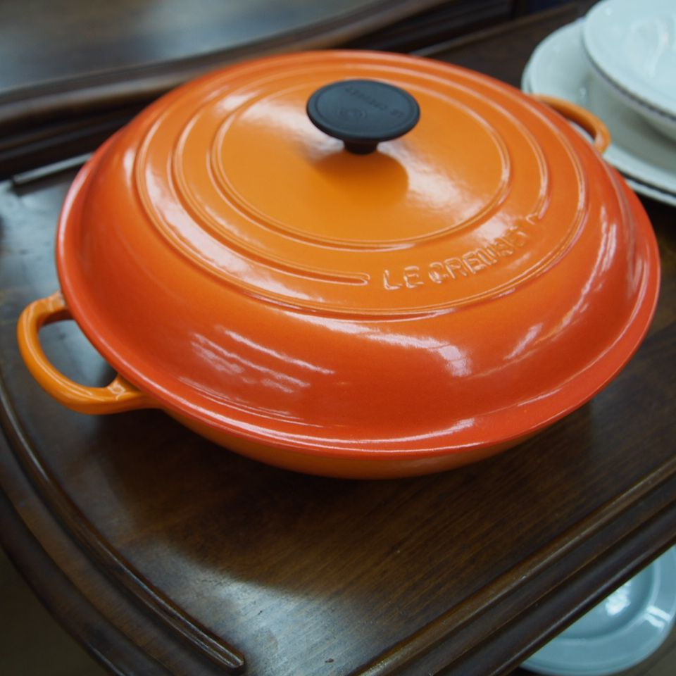 ! ルクルーゼ 30 cm ビュッフェ キャセロール エキスパー