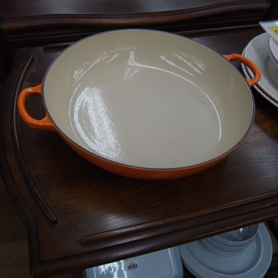  ! ルクルーゼ 30 cm ビュッフェ キャセロール エキスパー 両手鍋 鍋 グリル