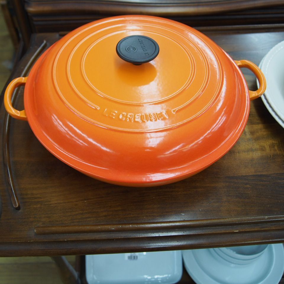 ! ルクルーゼ 30 cm ビュッフェ キャセロール エキスパー