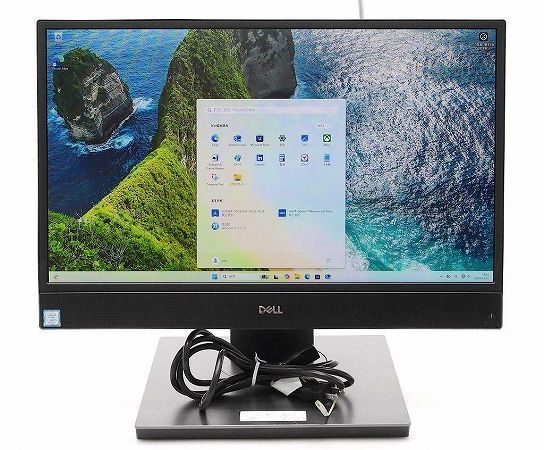 DELL OptiPlex 5260 AiO Core i 5-8500 3 GHz 12 GB 256 SSD 21.5インチ フルHD 1920 x 1080ドット Windows 11 Pro 64 bit 小難