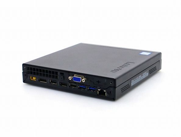 Lenovo ThinkCentre M 720 q Tiny Core i 3-9100 T 3.1 GHz 8 GB 256 SSD HDMI|DisplayPort|アナログRGB出力 Windows 11 Pro 64 bit