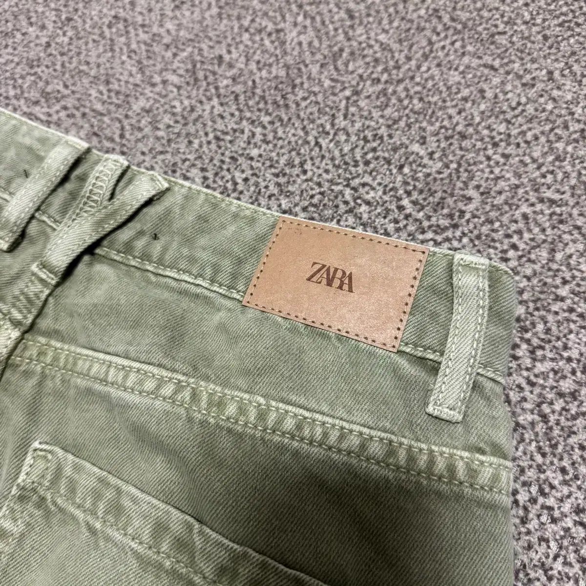 ZARA デニムパンツ - ザラ スキニー 0 ⁄ ダメージジーンズ ダメージ 