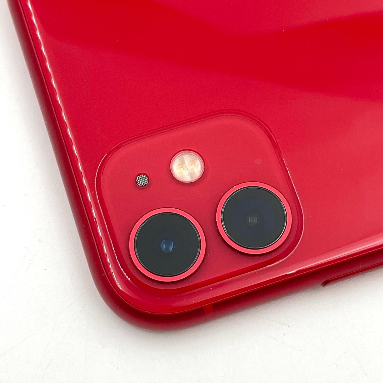 iPhone 11 128GB (PRODUCT)RED Softbank 白ロム 動作確認済 76%【全額