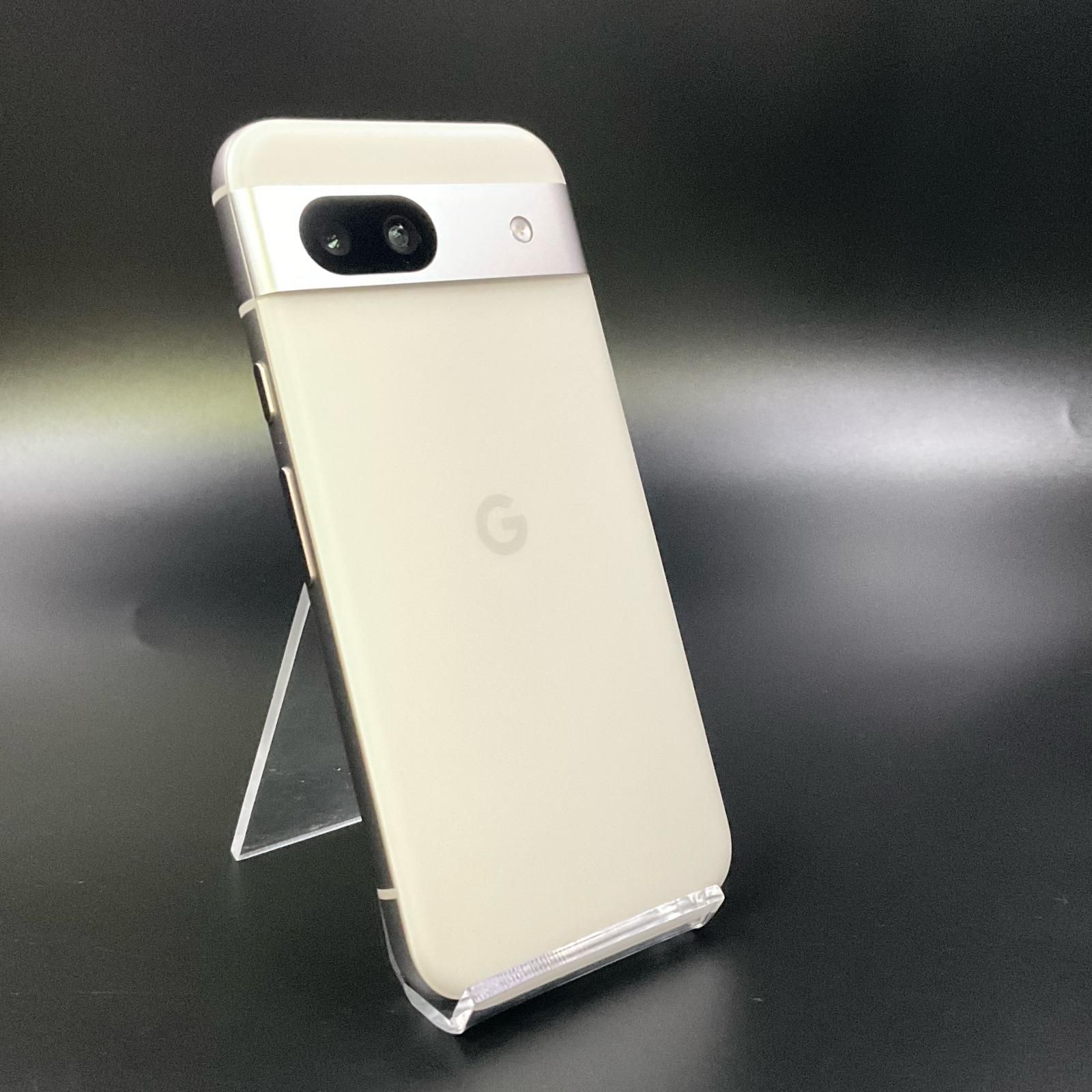 Google Pixel 8a 128GB Porcelain docomo G576D 白ロム 超美品 動作
