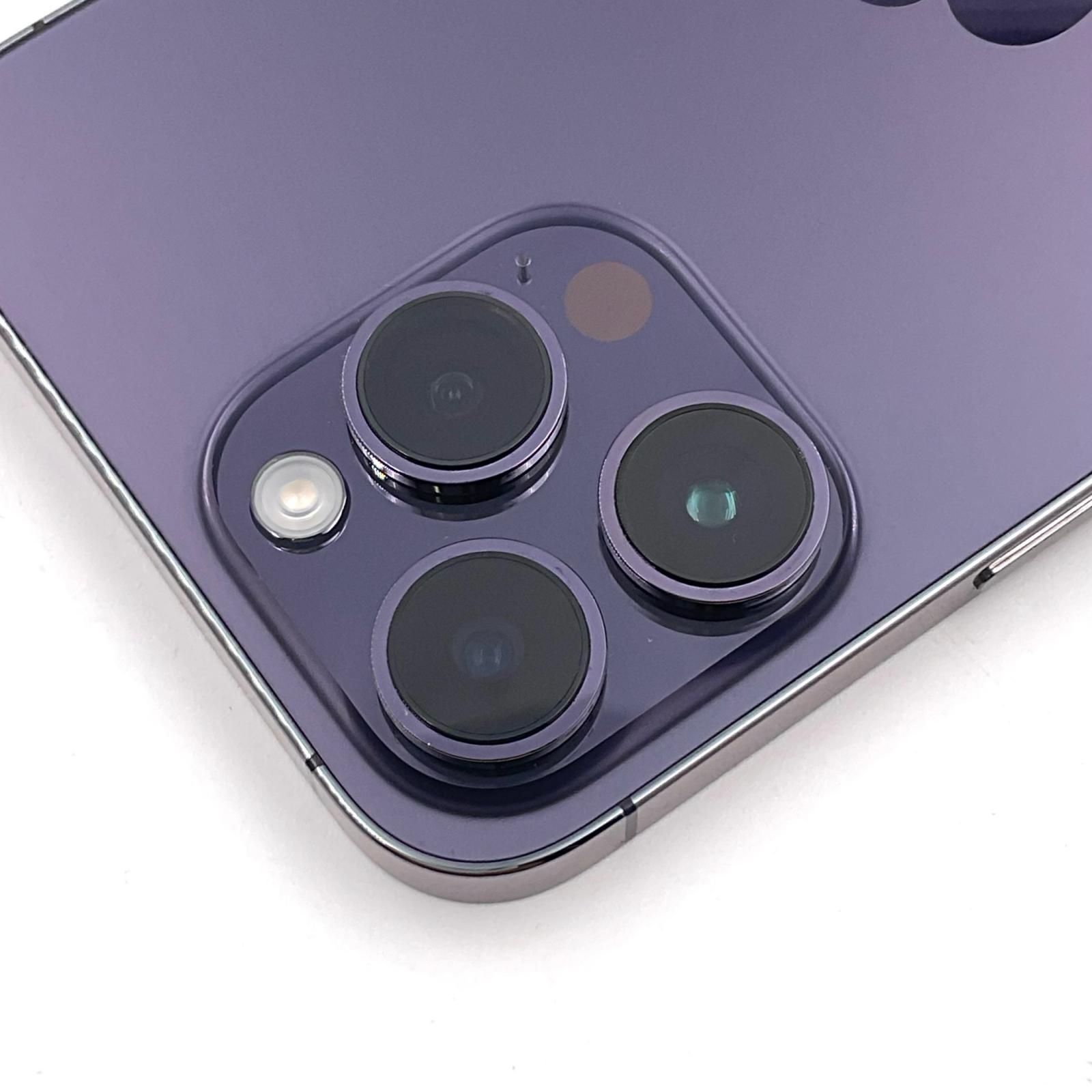 iPhone 14 Pro Max 128GB ディープパープル SIMフリー 白ロム 動作確認