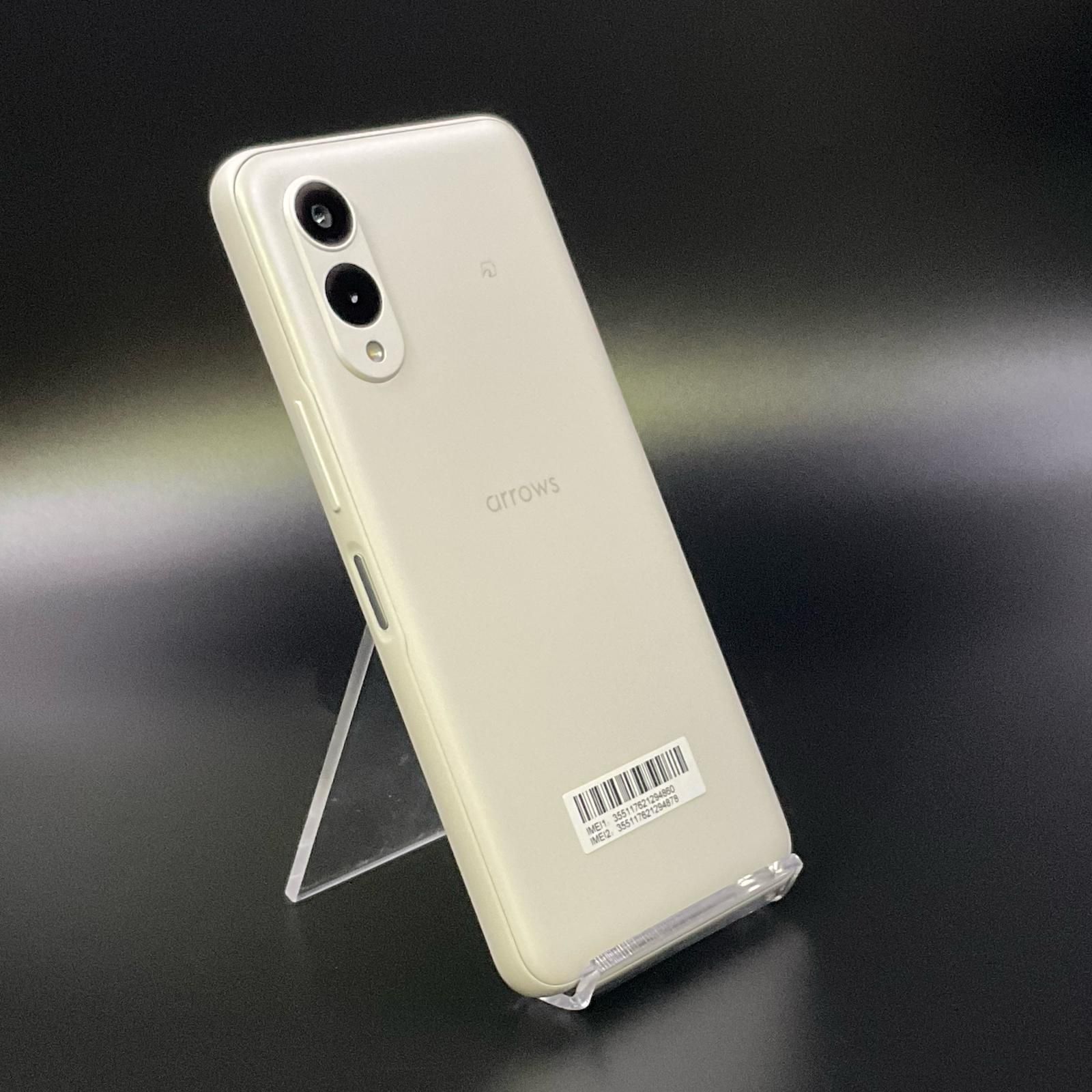 富士通 arrows We2 64GB ミストホワイト Softbank A402FC 白ロム 超美