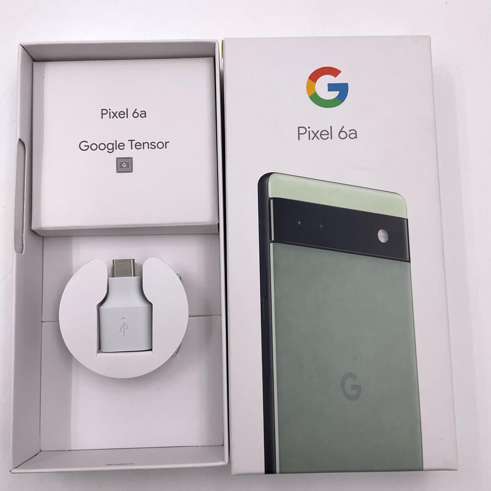 Google Pixel 6a 128GB セージ au GB17L 動作確認済【全額返金保証