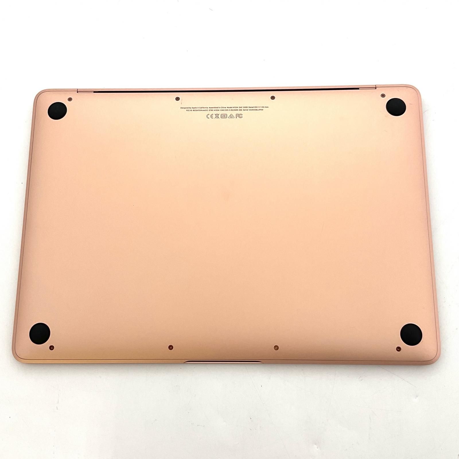 Apple MacBook 12インチ 2018 1.2GHz デュアルコア Intel Core m3 8GB