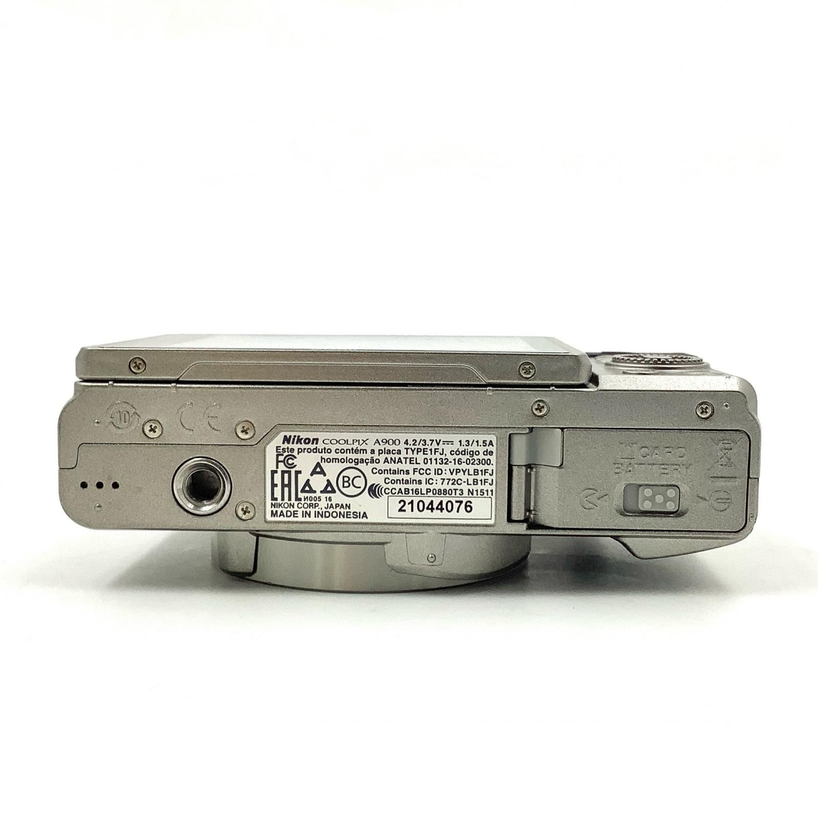 Nikon コンパクトデジタルカメラ COOLPIX A900 [シルバー] 美品 動作