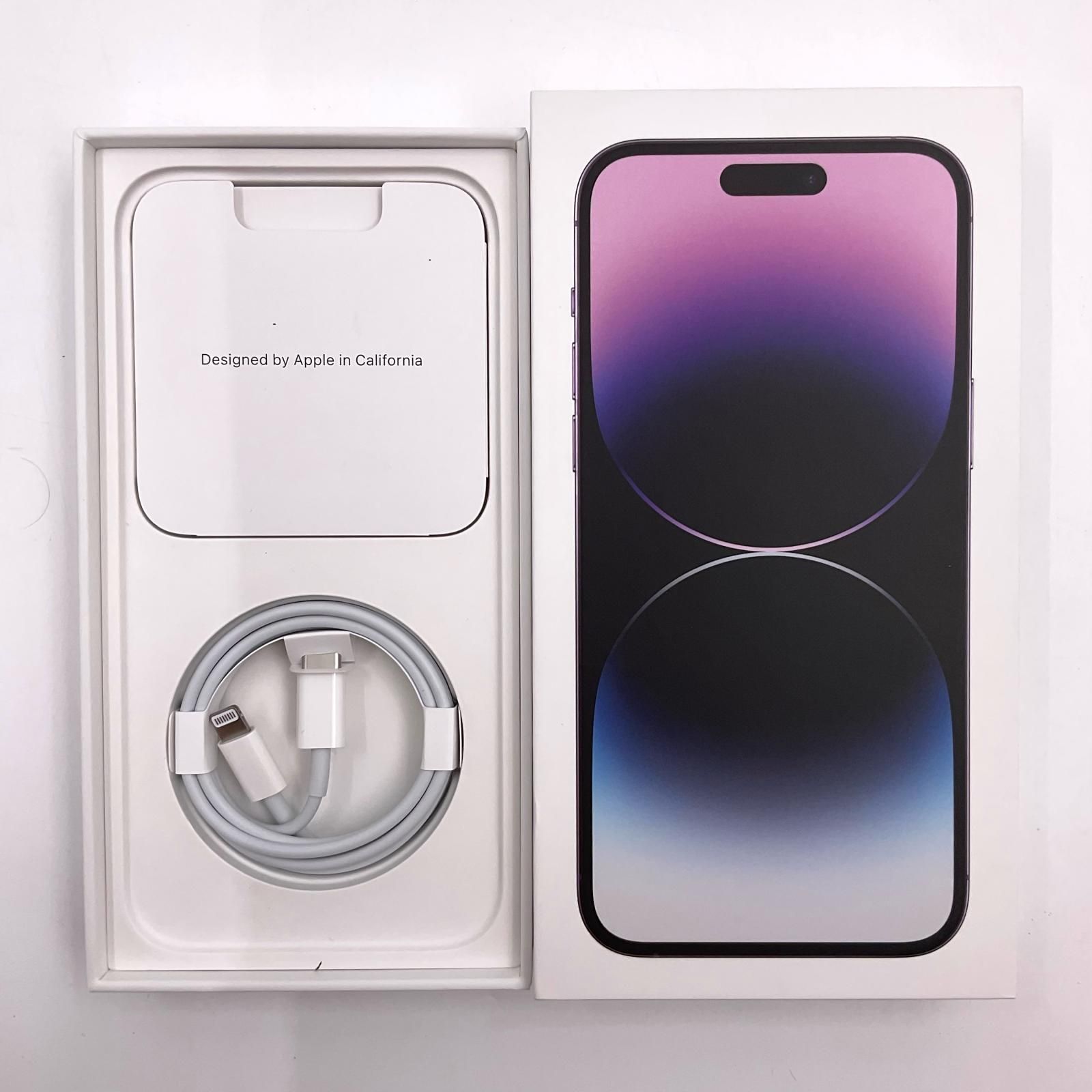 iPhone 14 Pro Max 1TB ディープパープル docomo SIMフリー 白ロム 美