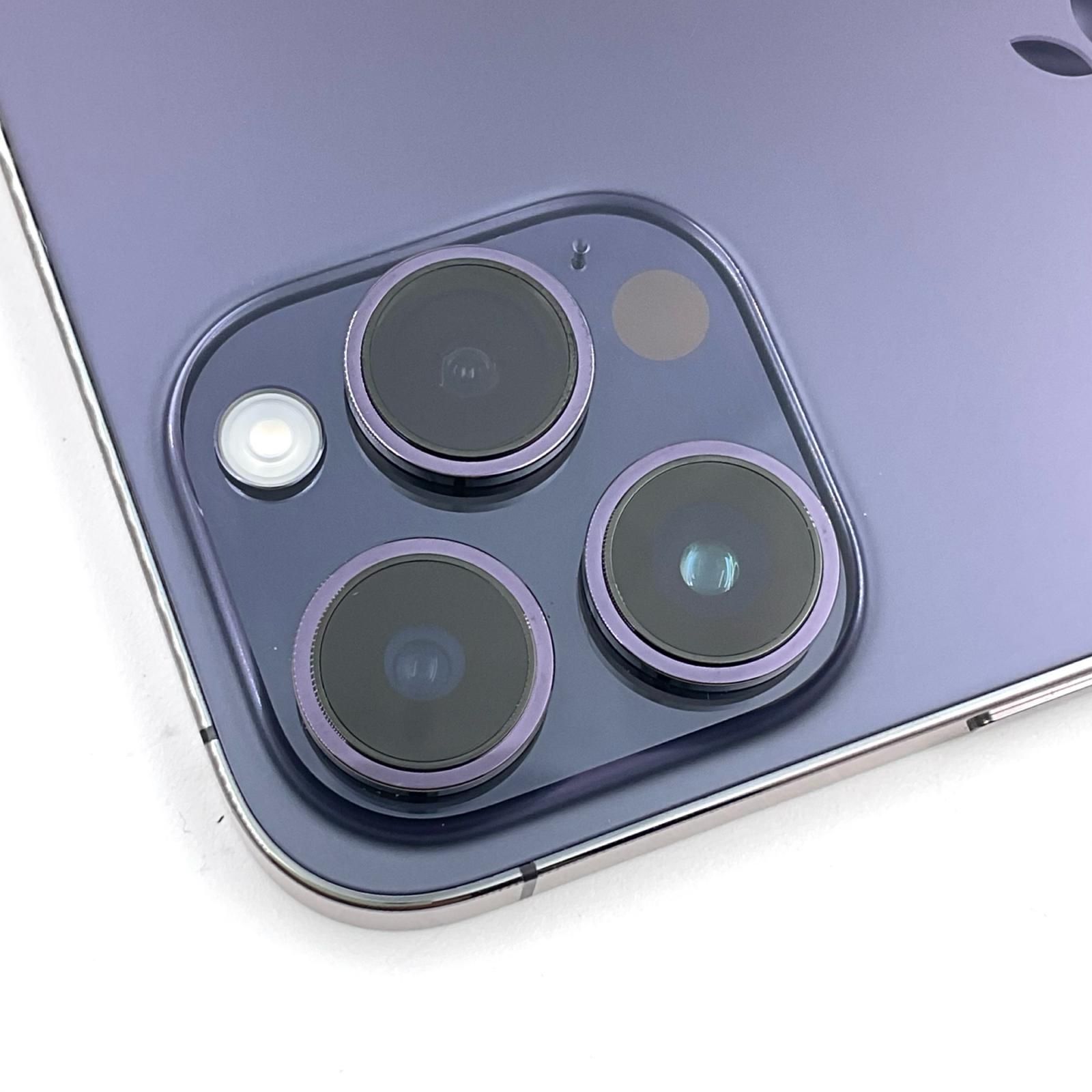 iPhone 14 Pro Max 1TB ディープパープル docomo SIMフリー 白ロム 美