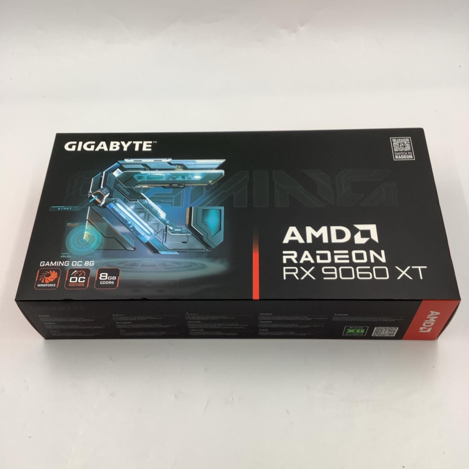 グラフィックボード AMD Radeon RX 9060 XT GV OC 8 GD OK