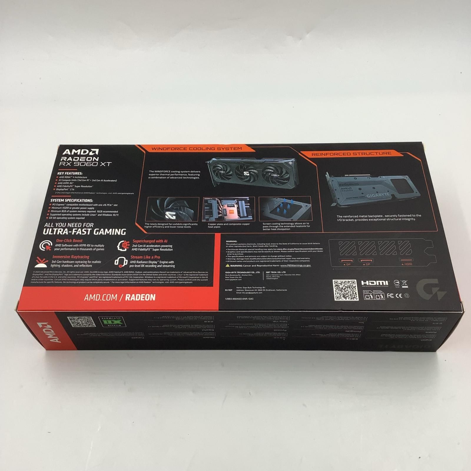 グラフィックボード AMD Radeon RX 9060 XT GV- OC-8 GD OK