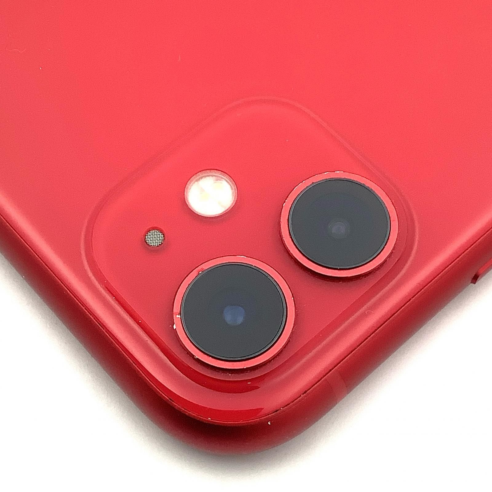 全額返金保証】【最速発送】 iPhone 11 128GB (PRODUCT)RED Softbank