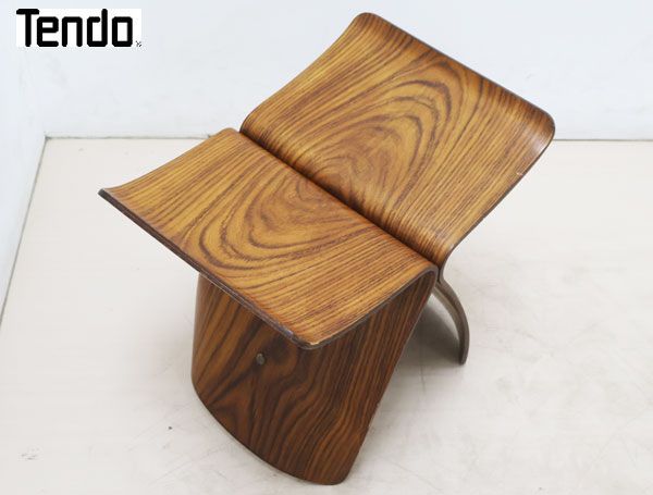 ☆希少☆ 天童木工 TENDO バタフライスツール チェア/椅子 ローズ