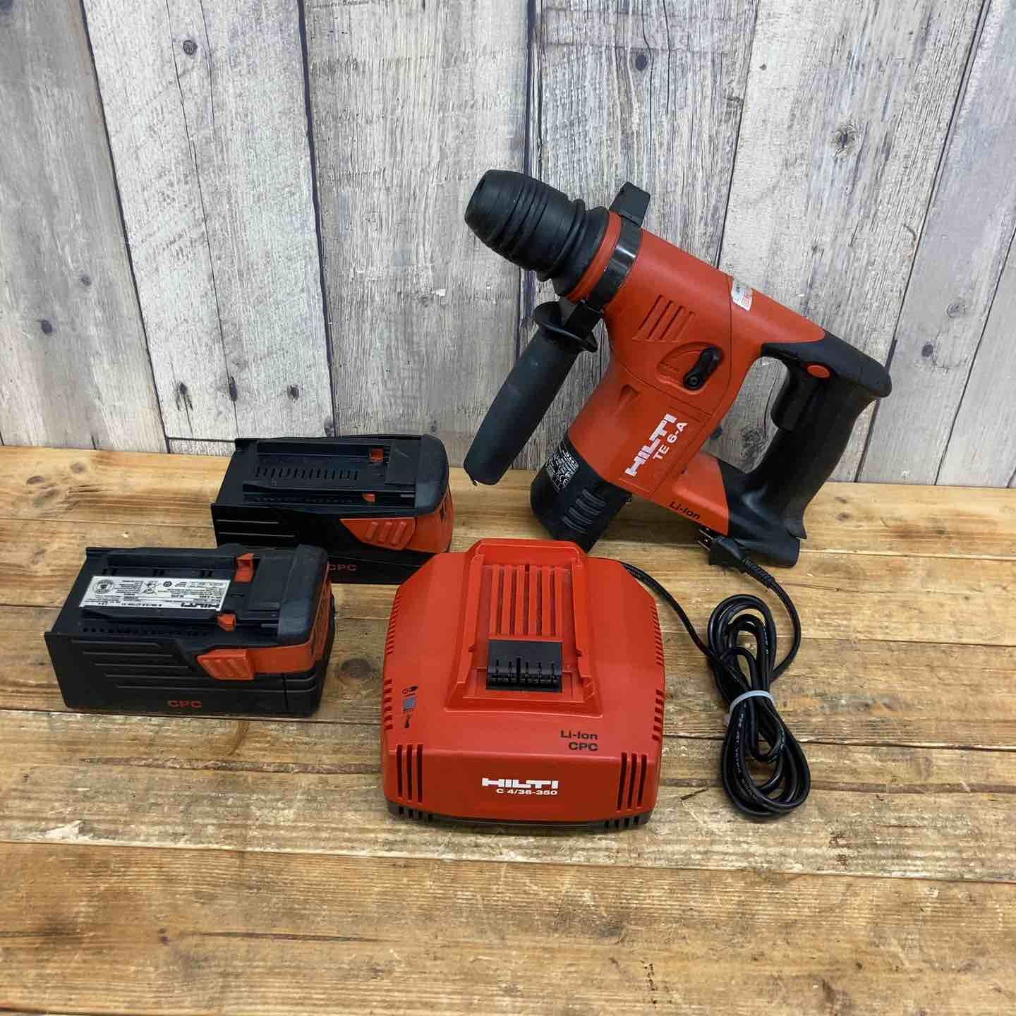 品 ヒルティ HILTI 36 V コードレスハンマドリル TE 6 A ケース無し フルセット