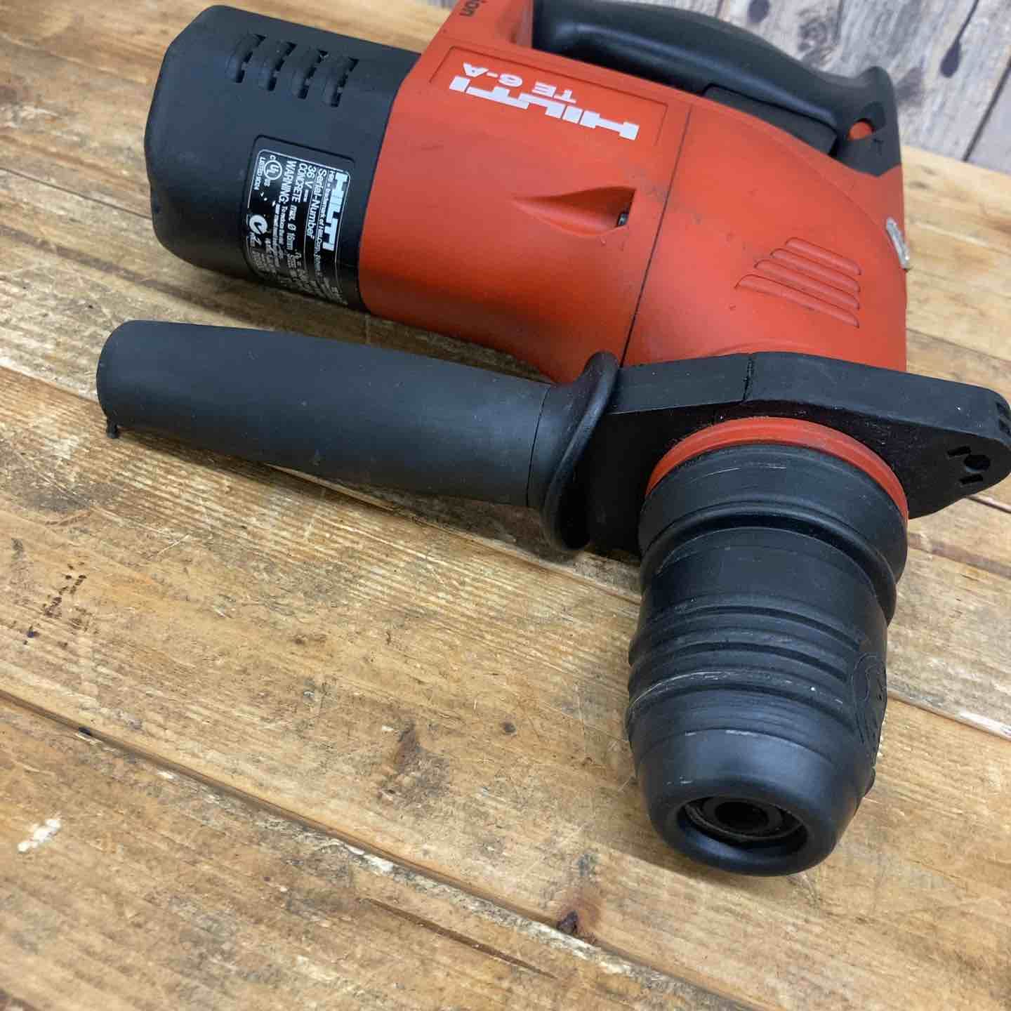  品 ヒルティ HILTI 36 V コードレスハンマドリル TE 6 A ケース無し フルセット 電動ハンマードリル ドリル ドライバー レンチ