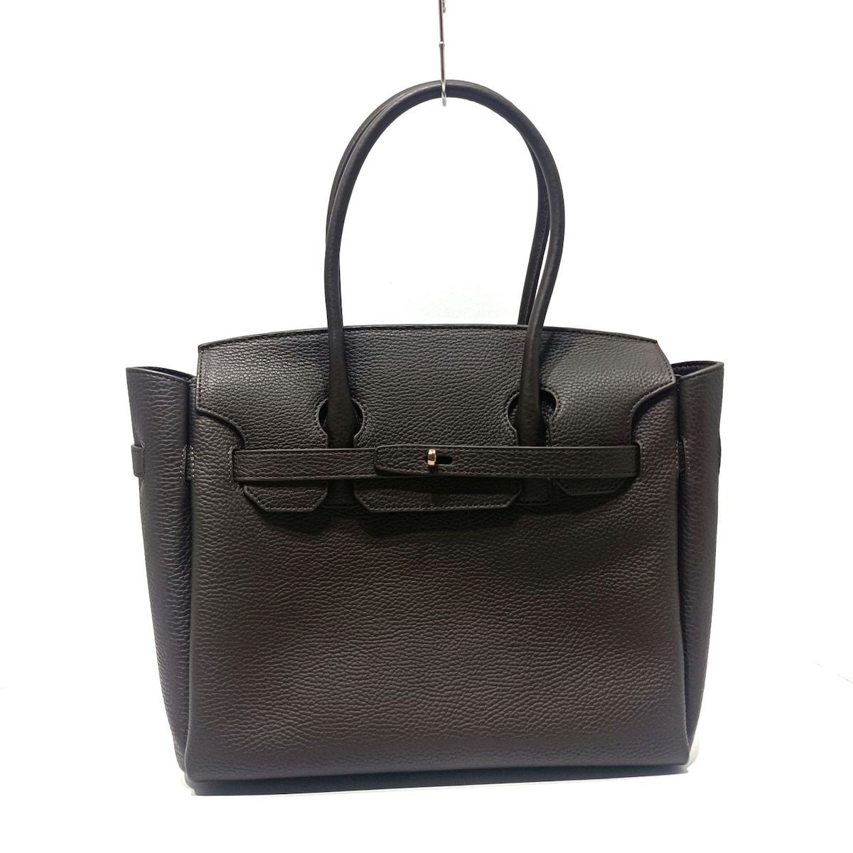 COCOCELUX GOLD ココセリュックスゴールド ハンドバッグ - ダークブラウン レザー