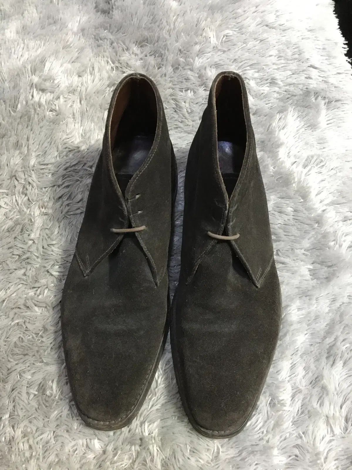 Laoke ローク 1880 スウェード チャッカブーツ