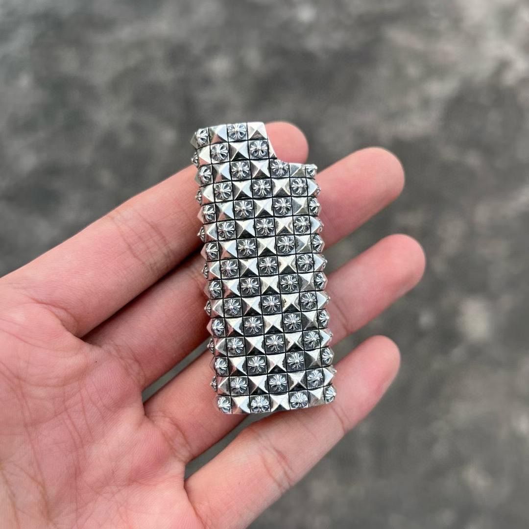 ⭐️DHKZ　シルバーミニライター専用ケース　【BIC社ライター収納可能】