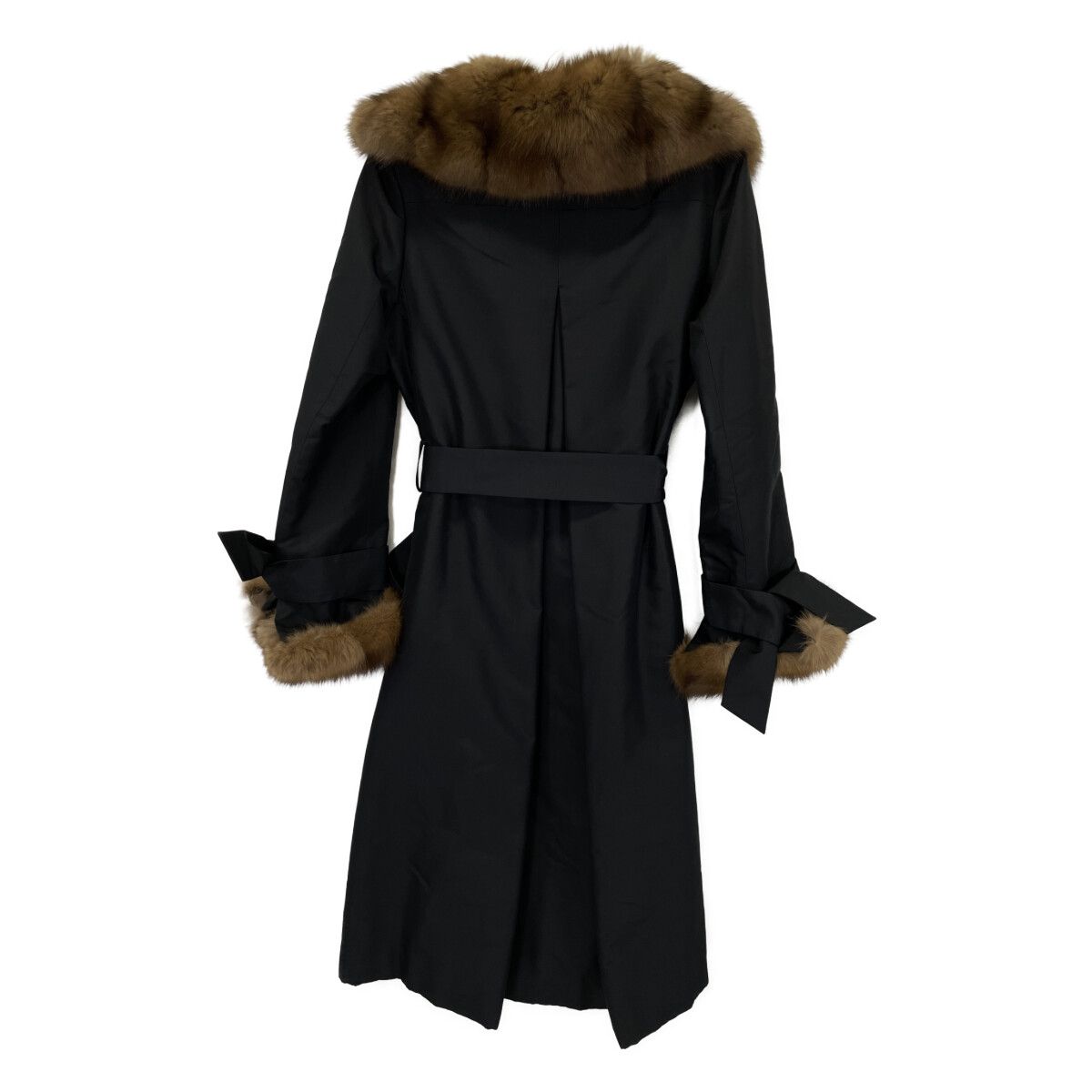 FOXEY BOUTIQUE フォクシーブティック ﾌﾞﾗｯｸ 22615 ﾛｼｱﾝｾｰﾌﾞﾙ ｼﾙｸ ﾛﾝｸﾞ