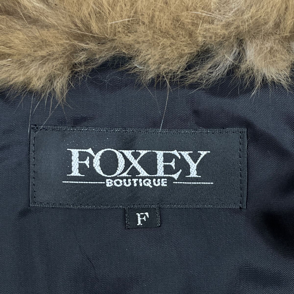 FOXEY BOUTIQUE フォクシーブティック ﾌﾞﾗｯｸ 22615 ﾛｼｱﾝｾｰﾌﾞﾙ ｼﾙｸ ﾛﾝｸﾞ
