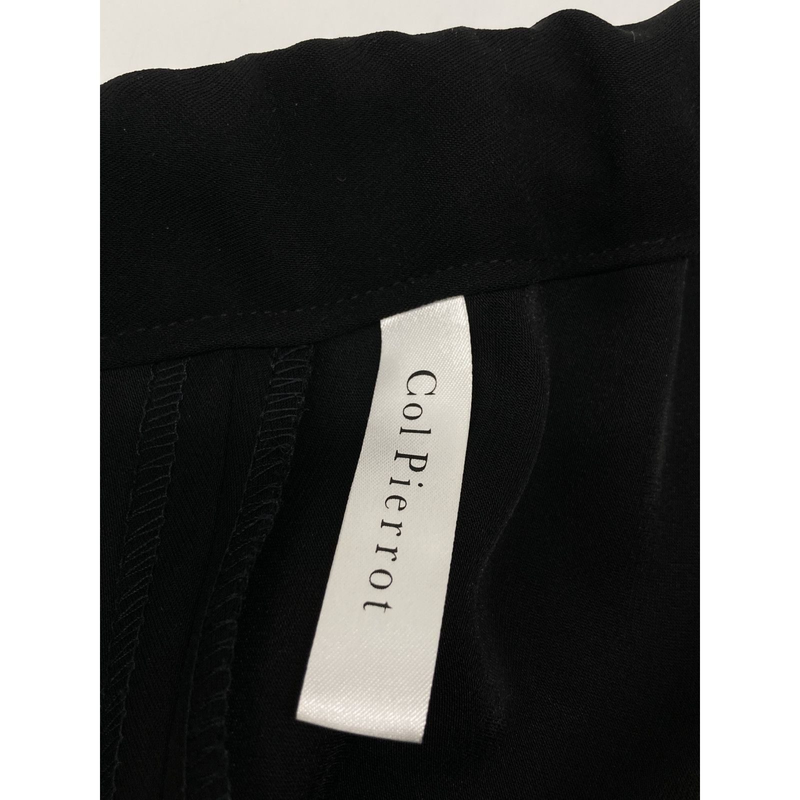 col pierrot コルピエロ 20-030-520-0000 ﾌﾞﾗｯｸ ﾎﾟﾘｴｽﾃﾙ ﾄﾞﾛｰｽﾄﾘﾝｸﾞ  