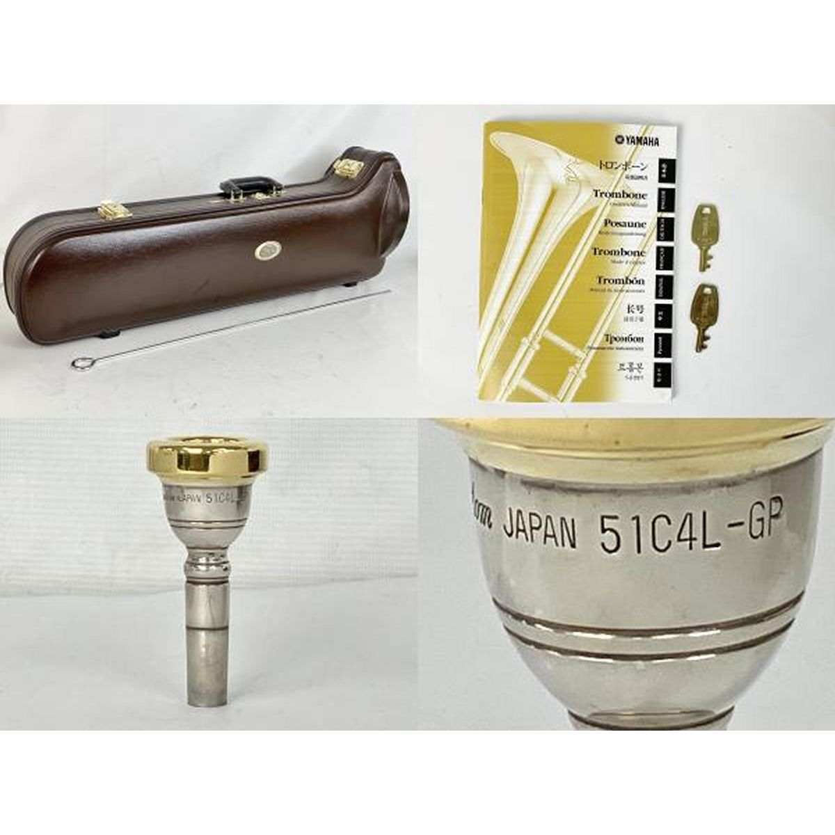 YAMAHA YSL 882 UG II Custom Xeno トロンボーン 楽器 ヤマハ 訳有