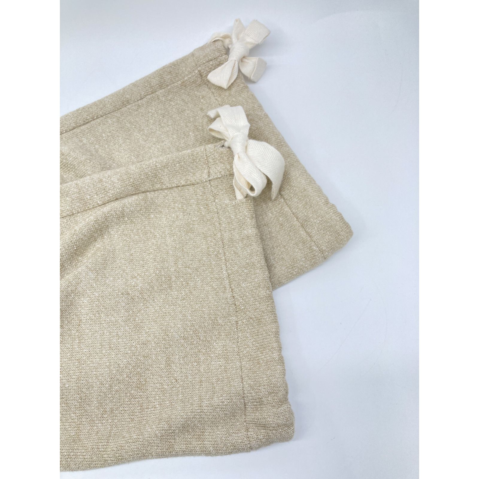 LOEWE ロエベ ベージュ アナグラムロゴボウタイスウェットパンツ S