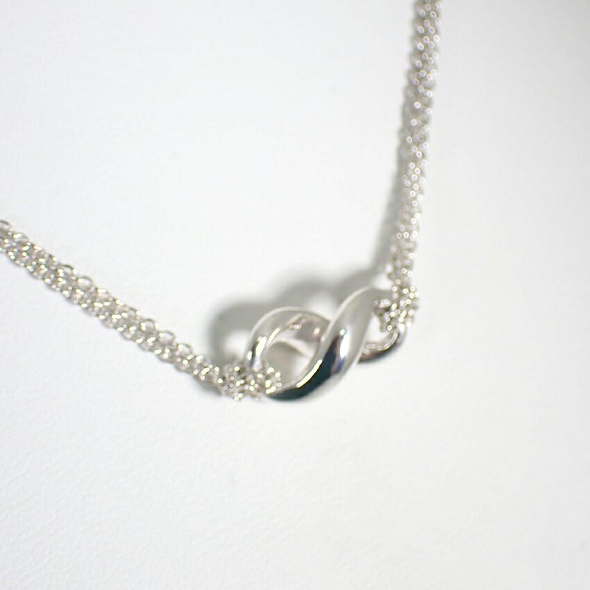 安い ティファニー 925 インフィニティ ダブルチェーン ネックレス