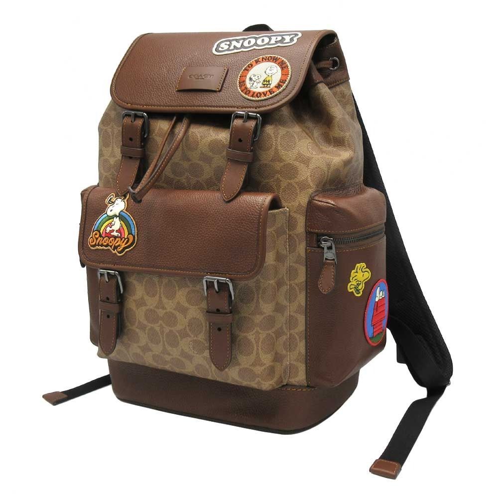 新品】コーチ CBI44 QBTAM (タン マルチ) バッグ リュック COACH X