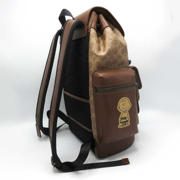 新品】コーチ CBI44 QBTAM (タン マルチ) バッグ リュック COACH X